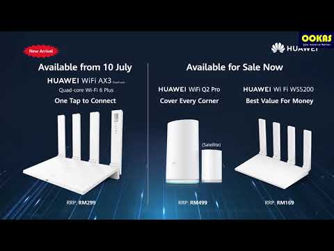 How To Setup Huawei WiFi AX3 - YouTube