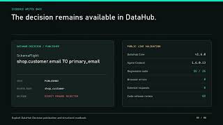 SchemaFlight — DataHub-Grounded Schema Migration Compiler