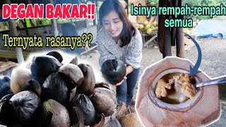 BENEFITS OF ROASTED COCONUT | THIS IS HOW TO MAKE IT!! UNIQUE CULINARY IN PESAWARAN LAMPUNG