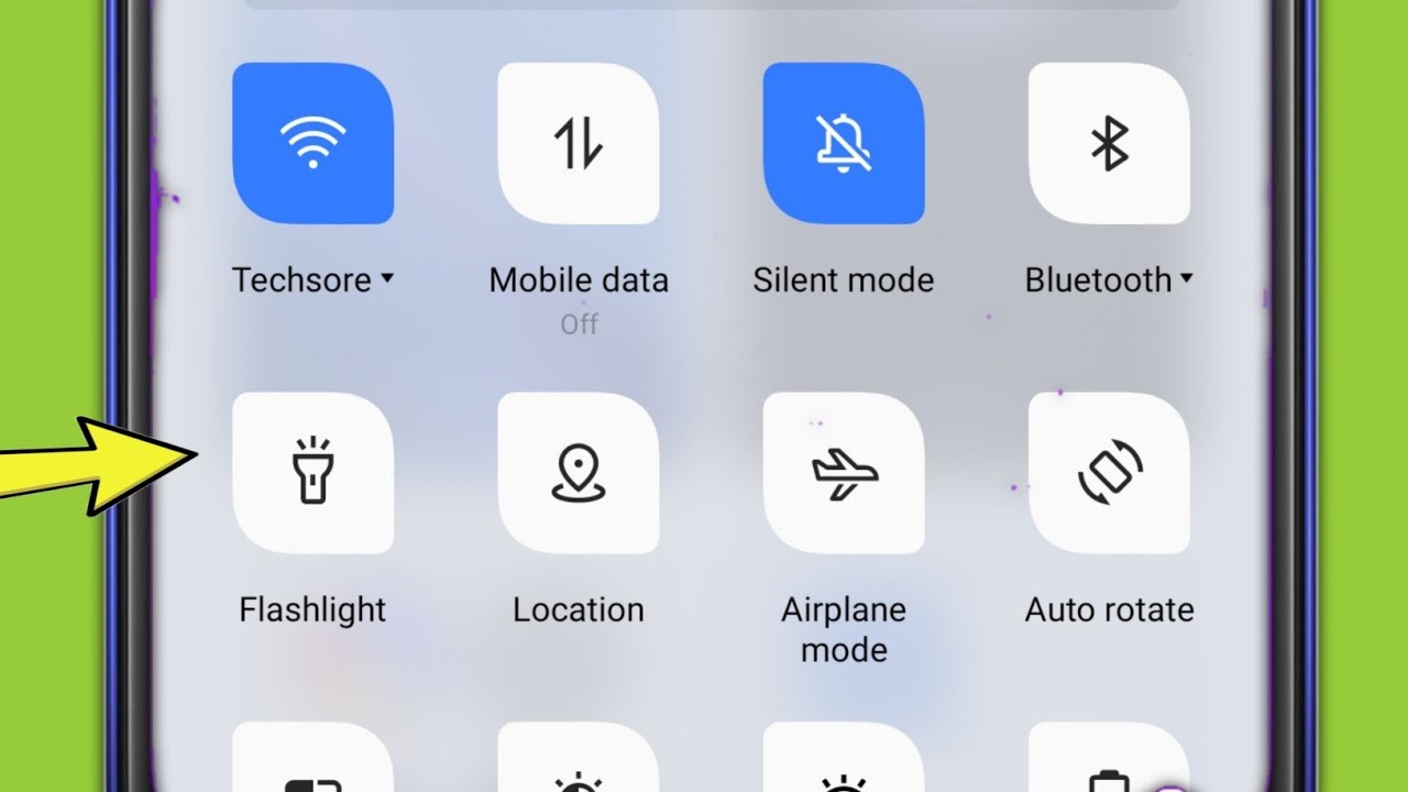 Notification icons | Quick Setting | Square | Window Realme C35 - YouTube