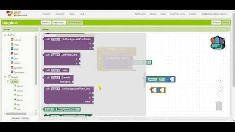 app inventor 2 - flappy bird - step 2