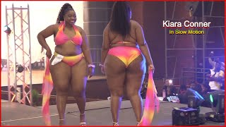 Kiara Conner In Slow Motion | Swimsuit Plus Size Fashion Show | Exclusive 2024