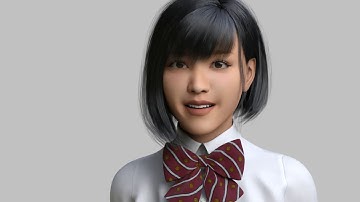 [DAZ Studio] Making of facial animations