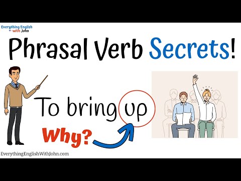 To Bring Up: Phrasal Verbs in English Conversation #phrasalverbs