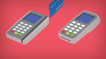 Animation explaining EMV cards