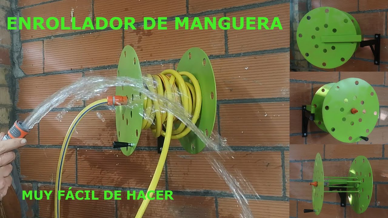 Enrollador de manguera 100 metros