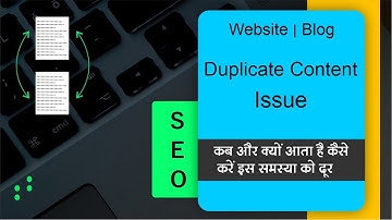 How to Fix Duplicate Content Issue In website blog | Fix Duplicate Content Issue | Seo In Hindi