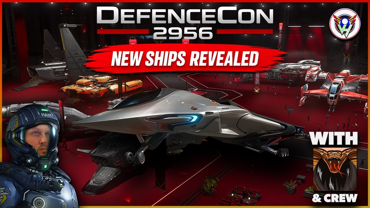 NEW SHIPS REVEALED — Star Citizen DefenceCon 4.8 LIVE! - YouTube
