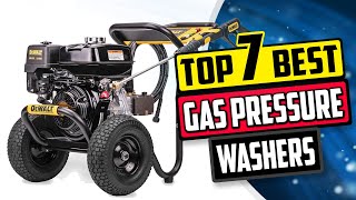 Best Gas Pressure Washers - Top 7 Gas Pressure Washer Reviews [Buying Guide 2024]