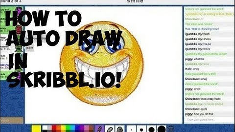 How To Auto Draw / Hack Draw In Skribbl.io! | Skribbl.io 2020