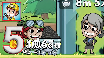 Idle Miner Gameplay Part 5 - Android-iOS