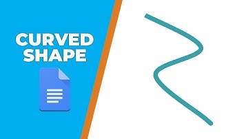 How to draw Curved shape in Google Docs