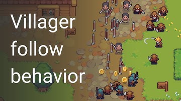 Villager AI and follow behavior [Devlog #14]