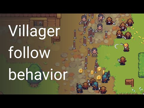 Villager AI and follow behavior [Devlog #14]