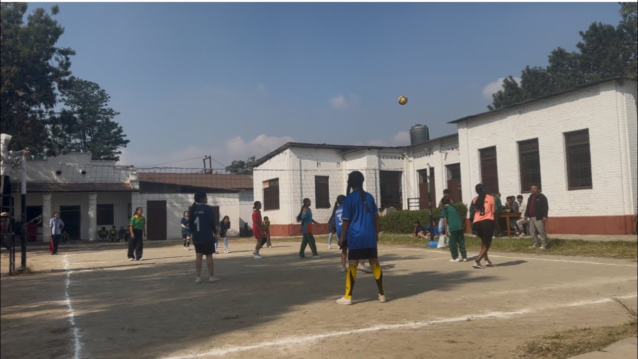 Red Vs Green || Girls Volleyball ||Shree Padma Secondary School || 2082