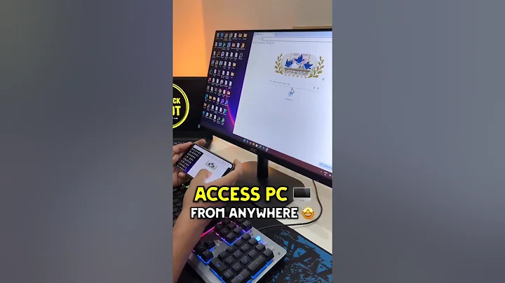 * Access Your PC Remotely with Your Phone #remoteaccess #pcaccess