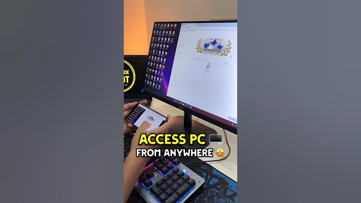 * Access Your PC Remotely with Your Phone #remoteaccess #pcaccess
