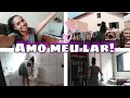 MINHA CASA É HUMILDE,MAS É LIMPINHA! VLOG ❤️