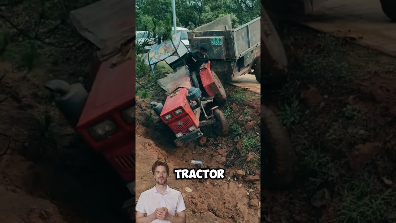 😱😱😱tractor driving underground🥶🥶🥶 