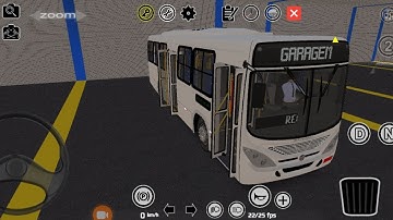 Proton bus simulator 2 com MOD map Novo recanto saindo da garagem com Marcopolo Torino 2007