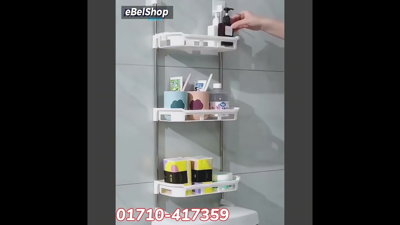 3 layer Multifunctional storage rack