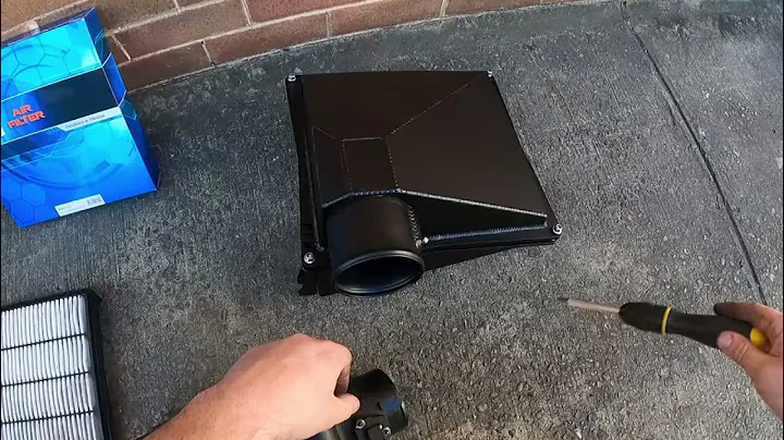 200 series landcruiser airbox install.