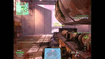 Sick MW3 Killstreak with L118A on Outpost | Awesome Accuracy | (Call of Duty: Modern Warfare 3) HD