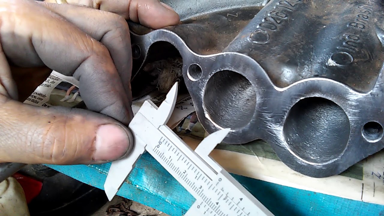 Casamento perfeito do cabeçote com o coletor de admissão motor AP ( parte 1).