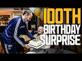 Nuno and Wolves players give Alf an amazing 100th birthday surprise!