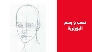 تعلم أماكن الظل و النور في البورترية    منةالله_عبدالخالق تعليم_الرسم  الأمامي _أسهل طريقة