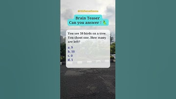 Brain Teaser | Can you answer? #shorts #riddlemathzone #maths