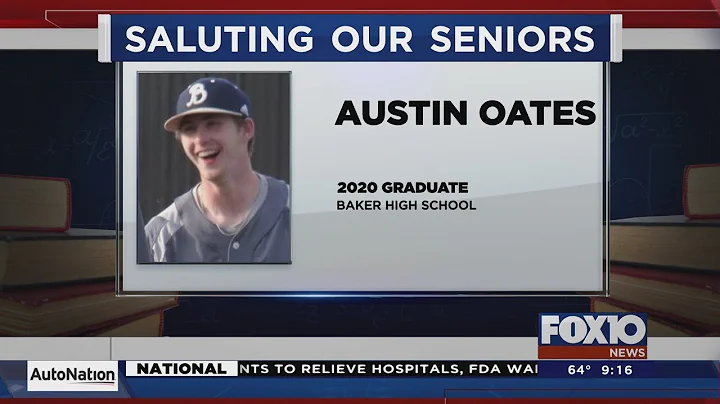Saluting Our Seniors: Austin Oates and Mollee Bear...