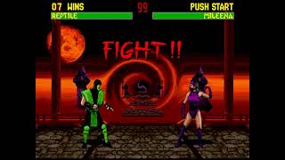 Mortal Kombat 2 Genesis Tas