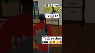 Tv 📺 on cheat code 🤩😍 || Indian bike driving 3D || New update ||.Tv 📺 on || #shorts #trending #viral screenshot 4