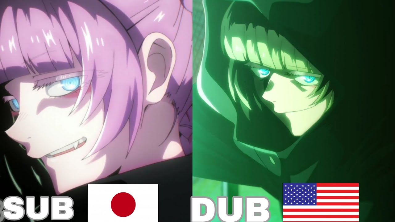 Dub vs Sub, Nazuna nanakusa (Call of the night /Yofukashi no uta).