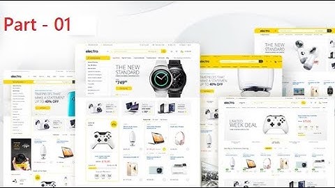 Electro theme install & demo import part-1 | how to create eCommerce website using electro Wp theme