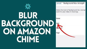 How to Blur Background on Amazon Chime (2024) | Amazon Chime BG Blur