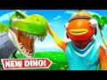 How I Got DINOSAURS In Fortnite!