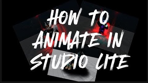How to Pose/animate in Studio Lite [MOBILE]
