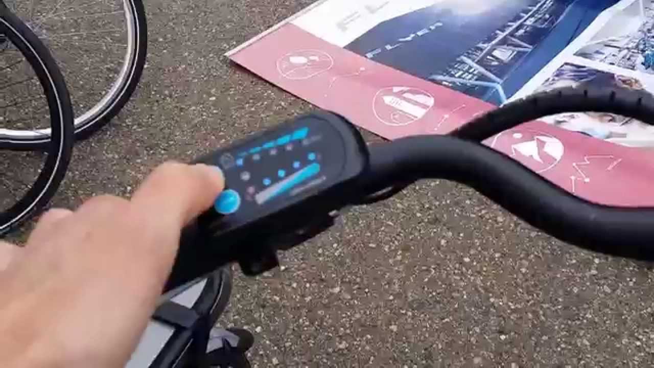 Elektrische fiets Devron - YouTube