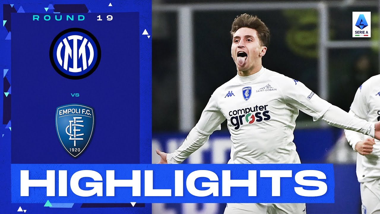 Inter-Empoli 0-1 | Empoli stun Inter at San Siro: Goal & Highlights | Serie A 2022/23