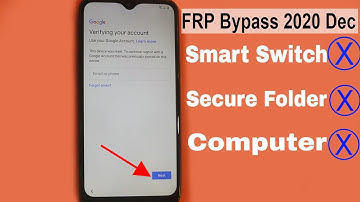 All Samsung 2020 December Frp Bypass/Reset Google A/c Lock Without Smart Switch/Without Computer