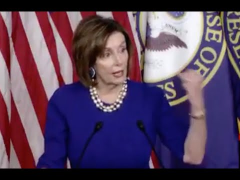 Video: Det Virale Bildet Av Nancy Pelosi Og Trump