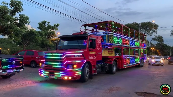 Carreta da Alegria' contagia alunos da Apae