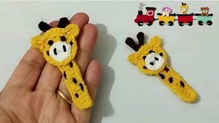 Kolay tığ işi 🦒 zürafa yapımı, magnet, bebek örgü süsü, anahtarlık ✅ easy crochet