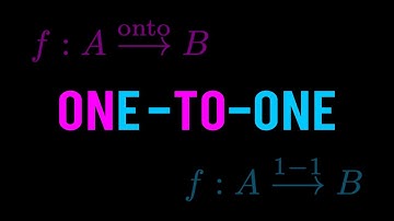 One-to-one and onto functions