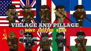 Village and Pillage WW2 Edition Add-on in Minecraft BE  screenshot 3