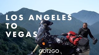 LOS ANGELES TO LAS VEGAS: My new motorcycle & a roadtrip from California to Nevada