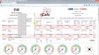 eCalc - Structure of Motor Drop Down List