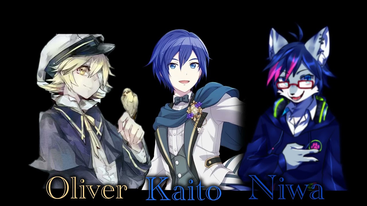 Ievan Polkka Oliver, KAITO and Waterine Niwa (1080p 60fps) [by Vocaloid and Utauloid]